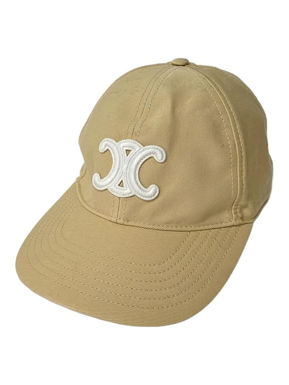Celine Triomphe Baseball Cap Beige #290605C57B